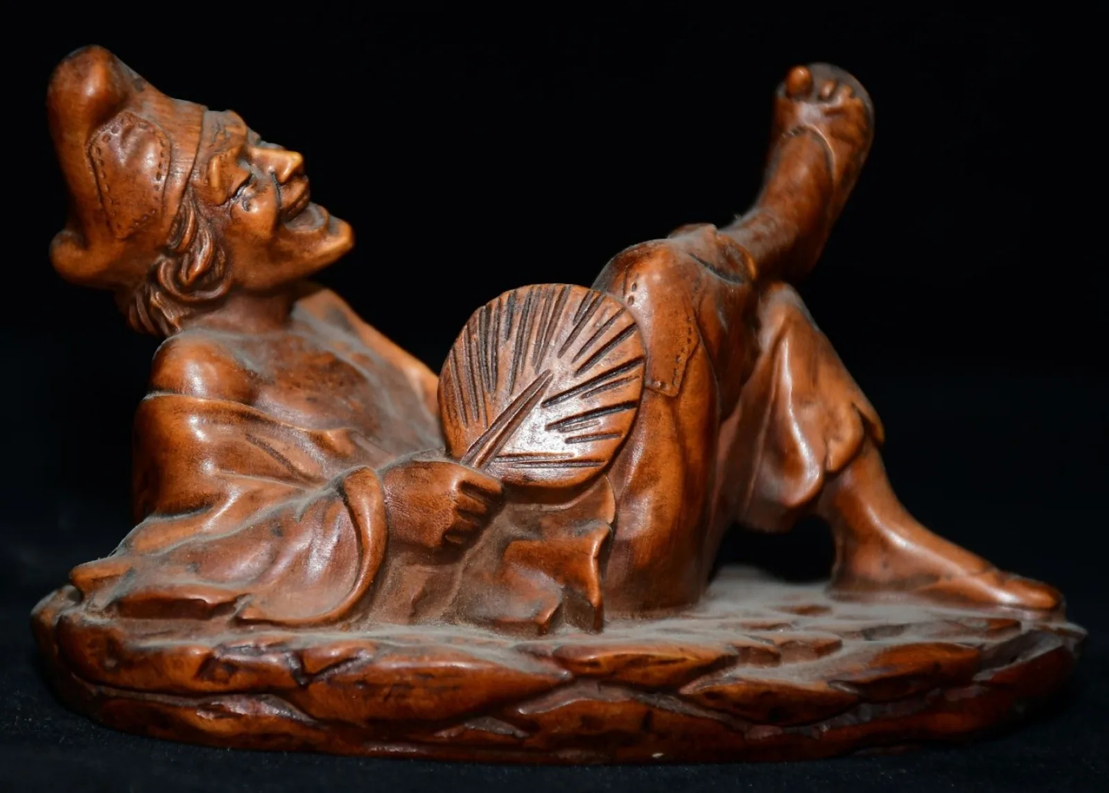 Pièce de décoration en bois sculpté à la main, Statue de bouddha en bois, Sculpture, symbole de compassion