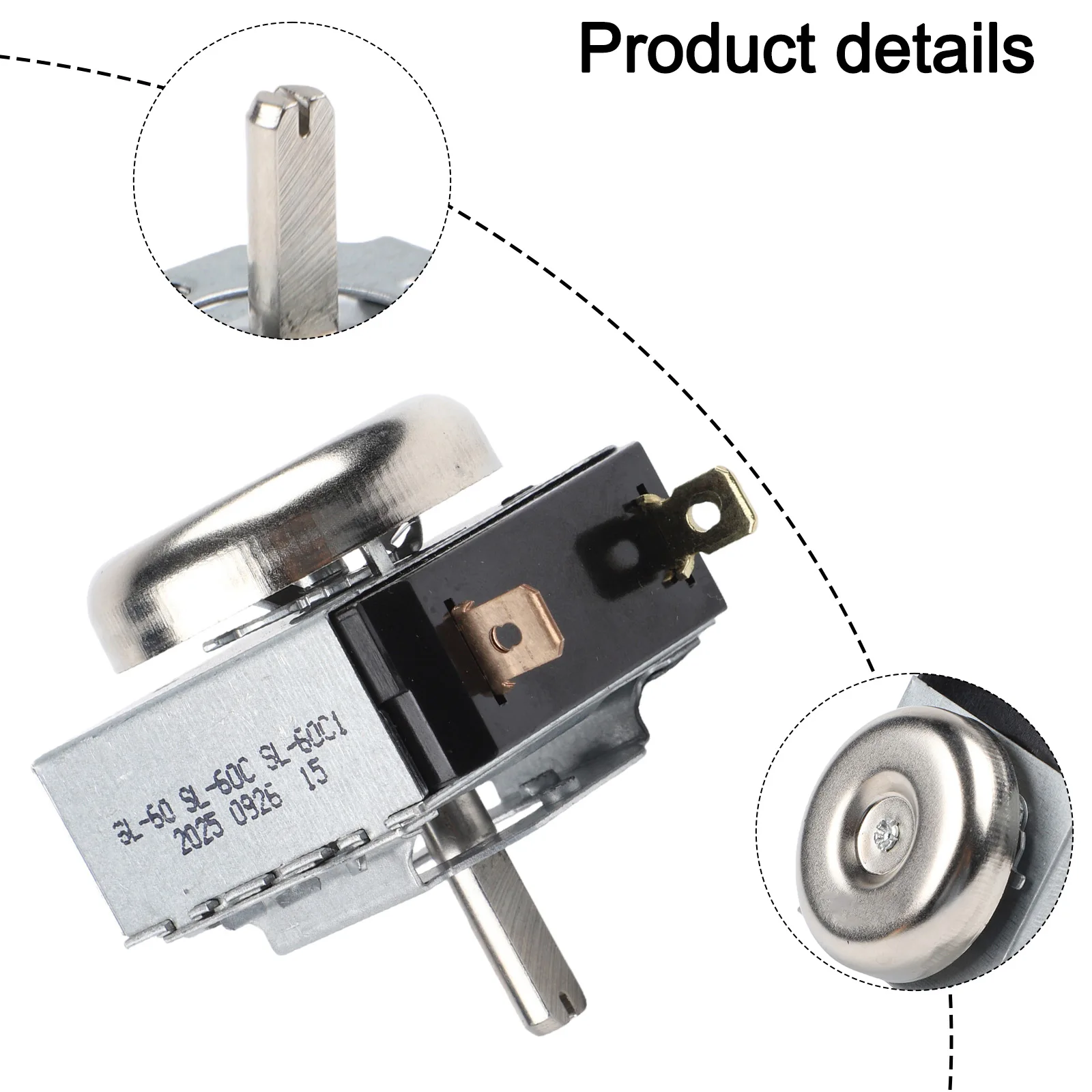 

Dual Duration Timer Mechanical Timer Switch User-Friendly Design For Chefs For Rice Cookers For Ovens Versatile Kitchen Timer
