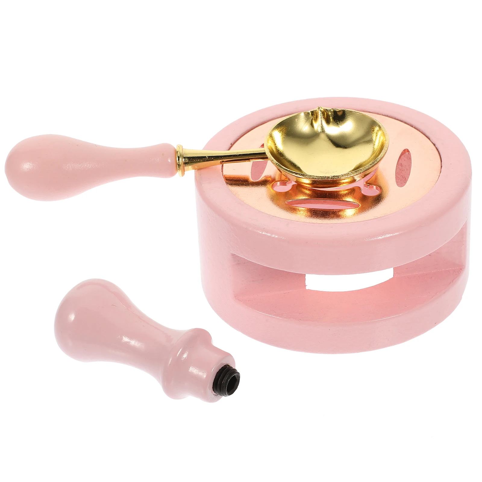 

Three-piece Set of Hot Paint Wax Melt Burner Melting nace Stove Sealing Spoon Vintage Tool Warmer