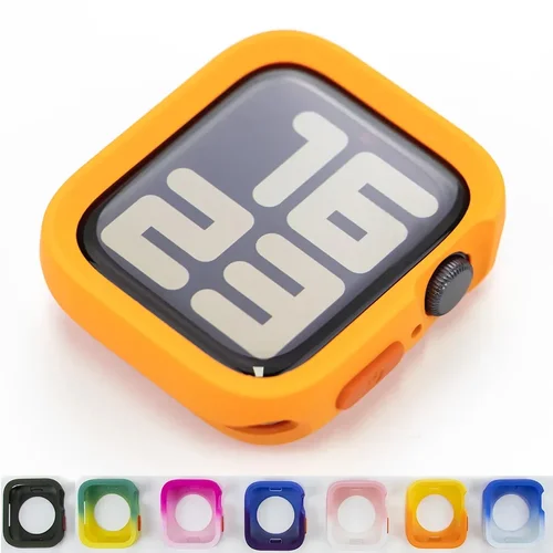 Funda De Silicona Suave Candy Para Apple Watch, Protección