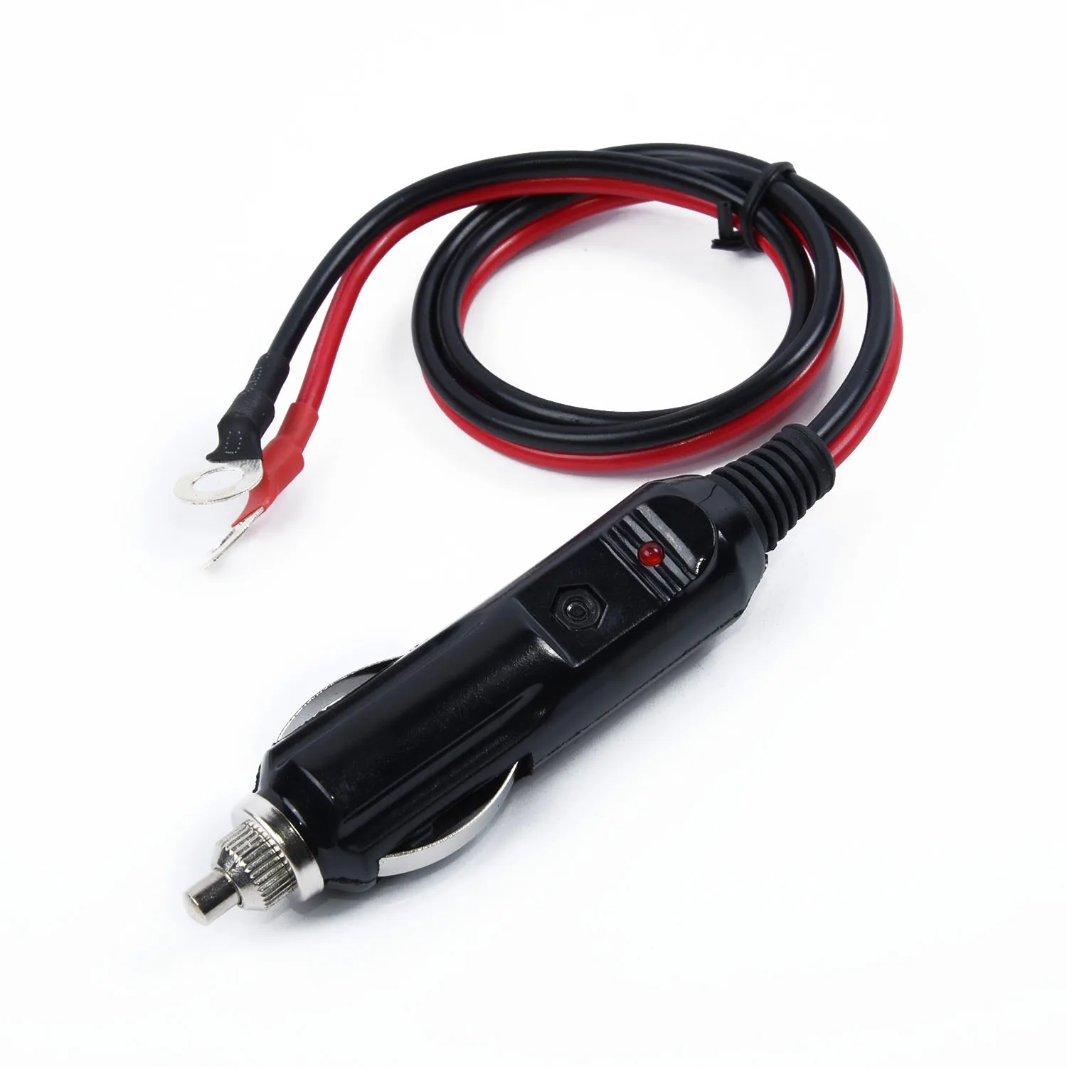 12 Volts Heavy Duty 15A Male Plug Cigarette Lighter Adapter Power Supply Cord For Almost All Models Of Cigarette Lighter Socket