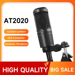 Sanpusen AT2020 Professional Audio Wired Cardioid Condenser Microphone for Vocal Condenser Pro Studio Live Recording