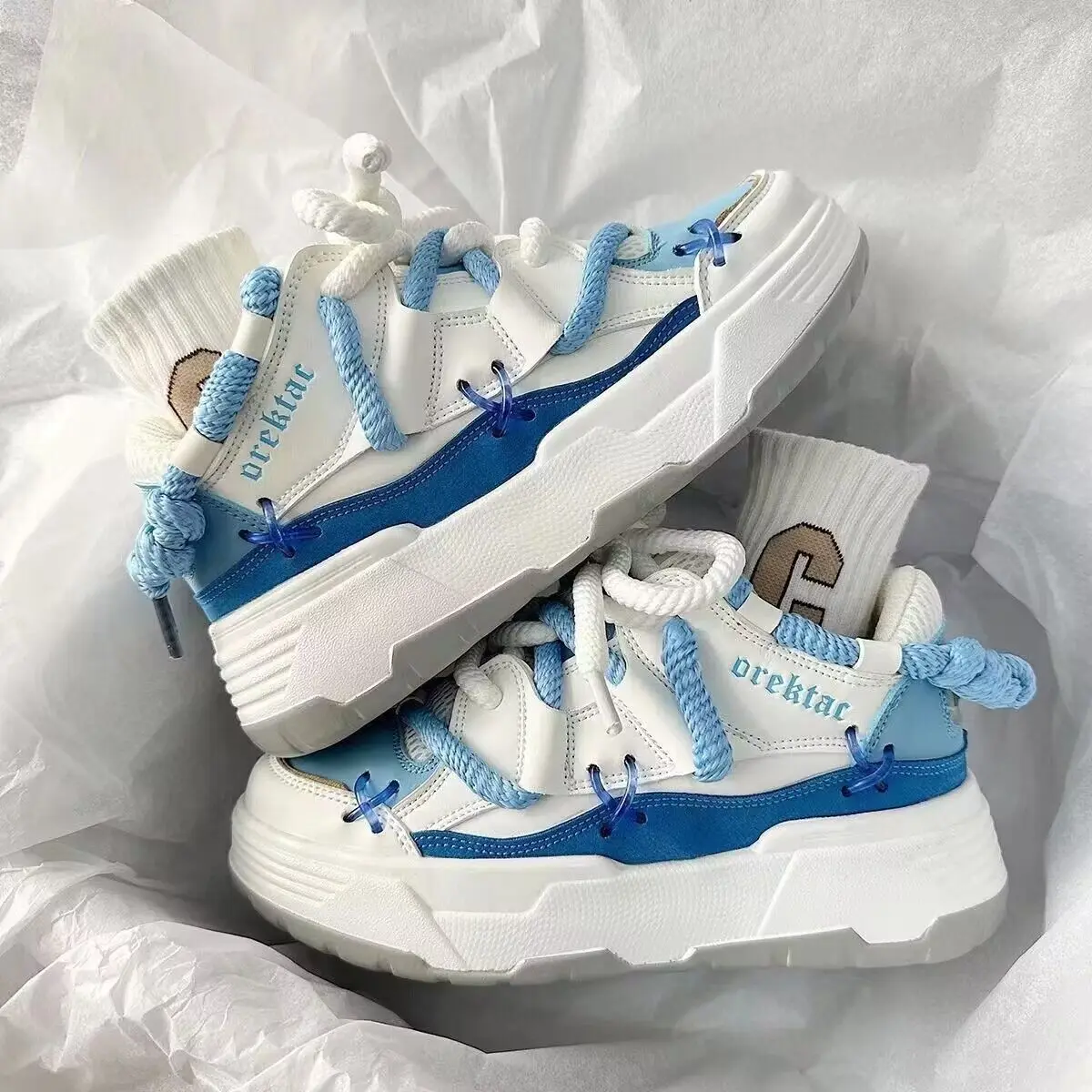 

Женские кроссовки на платформе, повседневная спортивная обувь на толстой подошве, увеличивающая рост, дышащая, нескользящая, Zapatillas De Deporte Zapatos