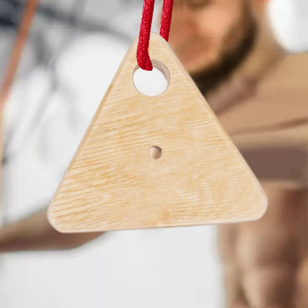 2Pcs Climbing Triangle Fingerboard Multifunctional Stretching Muscle Training Board Finger Strengthen Board for Shaping Fitness
