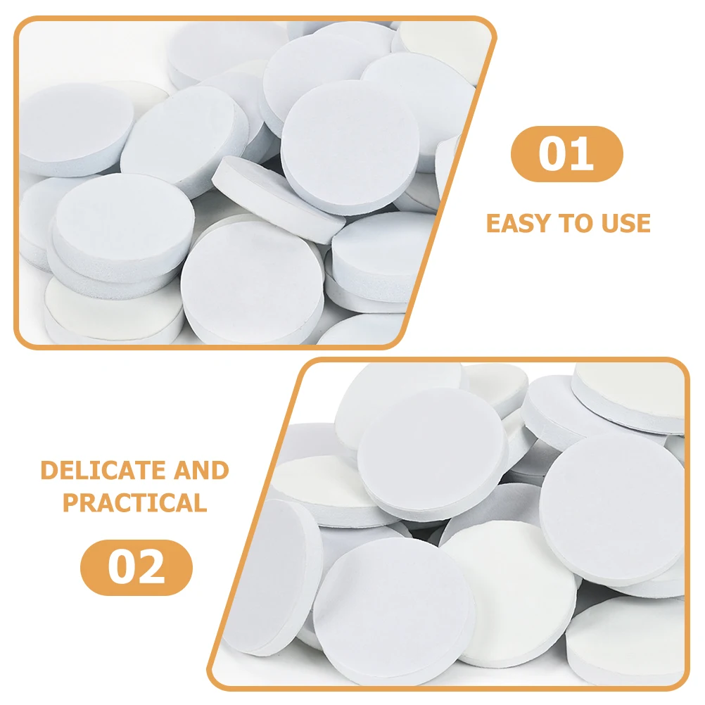 

50 Pcs Nail Buffing Disc 20mm Polisher Manicure Pedicure Electric Grinder Adhesive Back Nail File S Dead Skin Exfoliator