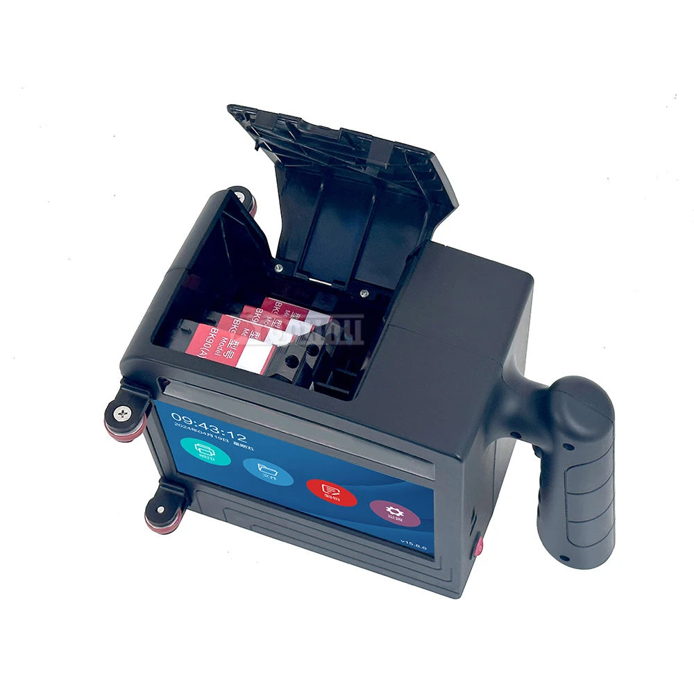 Smart Handheld 4-Head Coding Machine, Large Font Carton Printing Handheld Coder