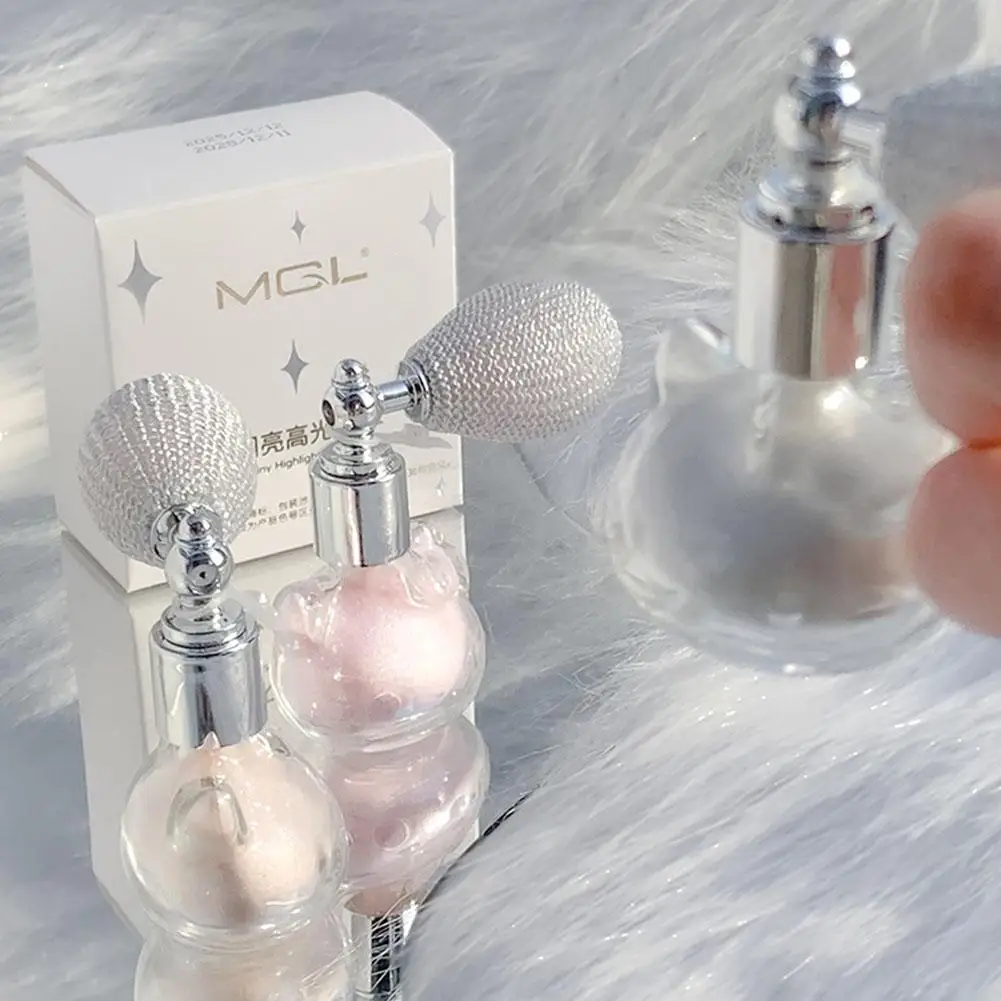 Glänzendes Glitzer-Körperpuder Highlighter Diamant Hochglanz-Glitzer Körperbronzer Highlighter-Puder Gesichtskontur Funkelndes Make-up – Detail 16