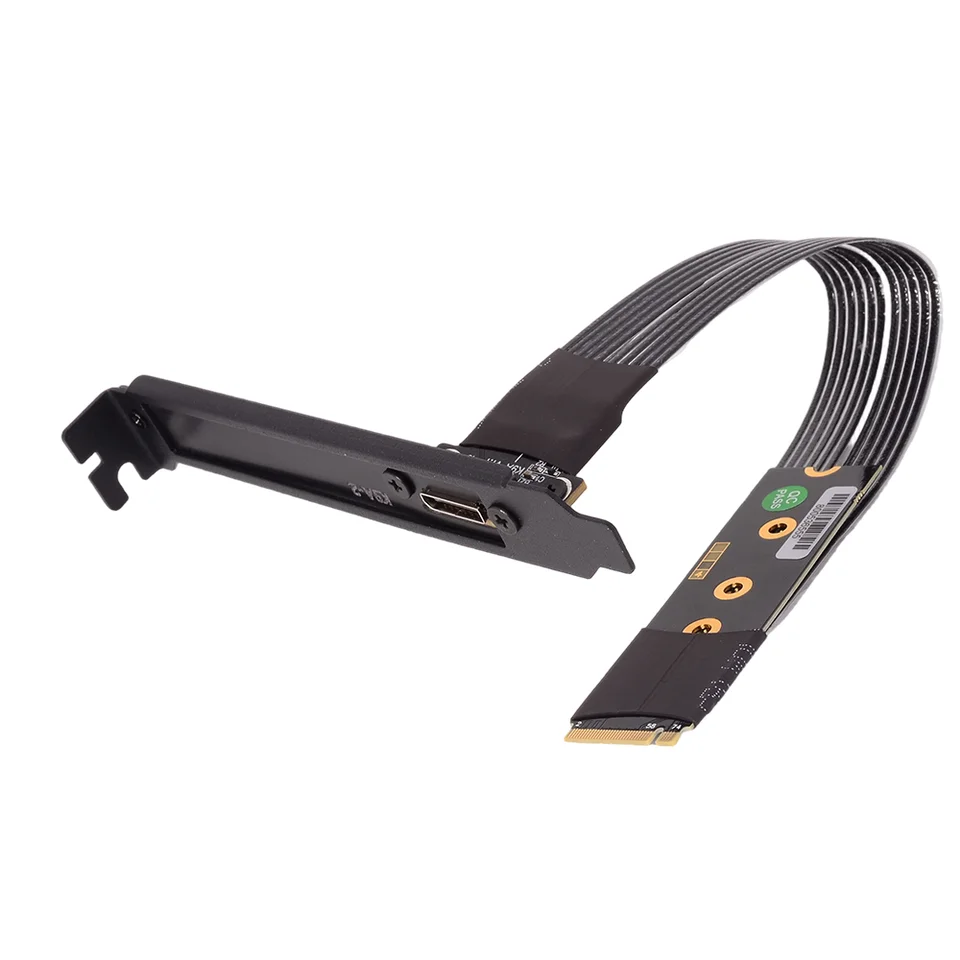 ADT-Link 新型 PCIE 5.0 x4 Gen5 M.2 NVMe - SFF-8611/8612 アダプター