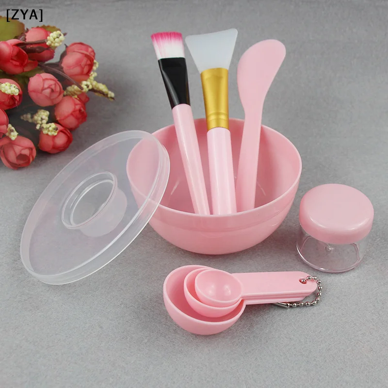Beauty Makeup Tools Set - Set de Brocha Facial, Tazón y