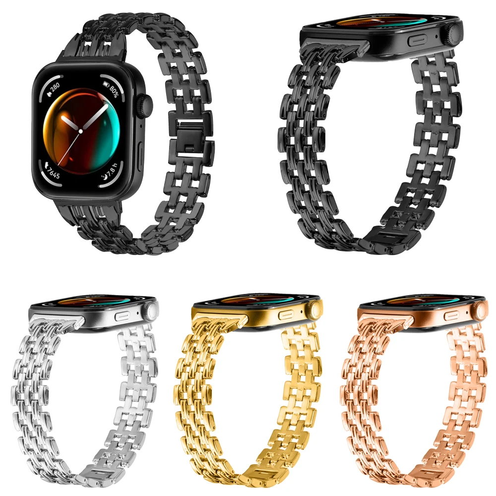 Nieuwe metalen horlogeband voor Huawei Watch Fit 3-band Nieuwste smartwatch-armband Horlogeband voor Huawei Fit 3 vervangende accessoires