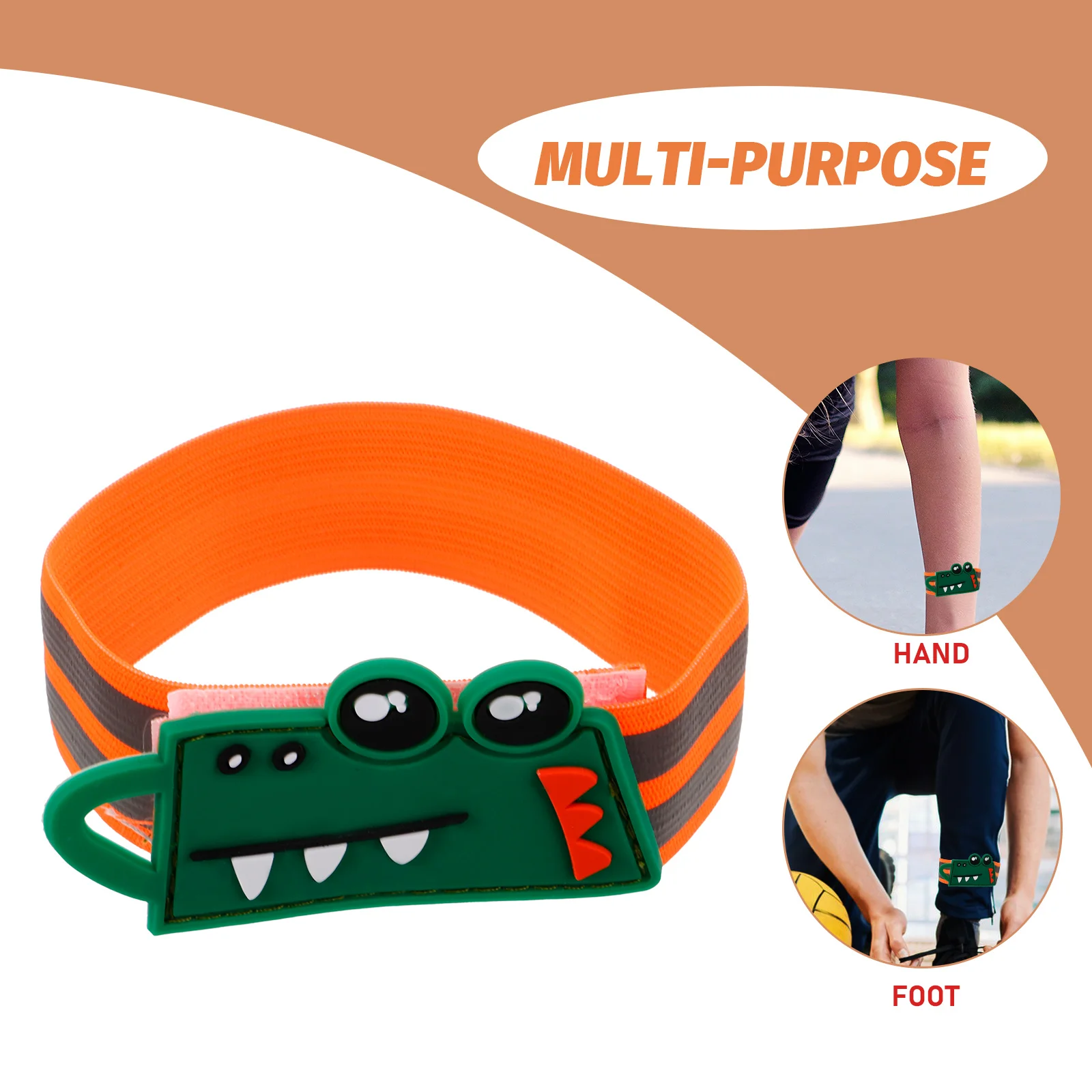 

1 Pair Black High Brightness Reflective Wristbands Elastic Pant Leg Straps Cycling Accessories Outdoor Gear