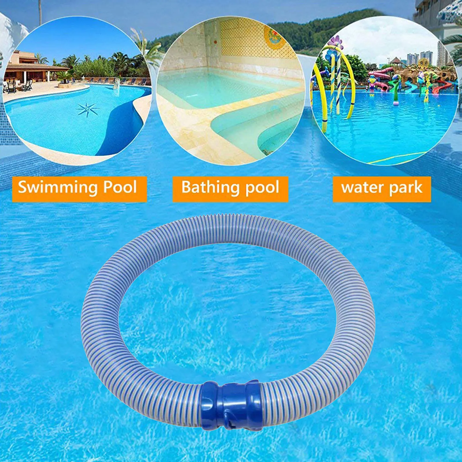 1-5PCS Swimming Pool Cleaner Hose Inground Pool Vacuum Cleaner Hose Lock Suction Swimming Pool Pipe for Zodiac X7 T3 T5 MX6 MX8