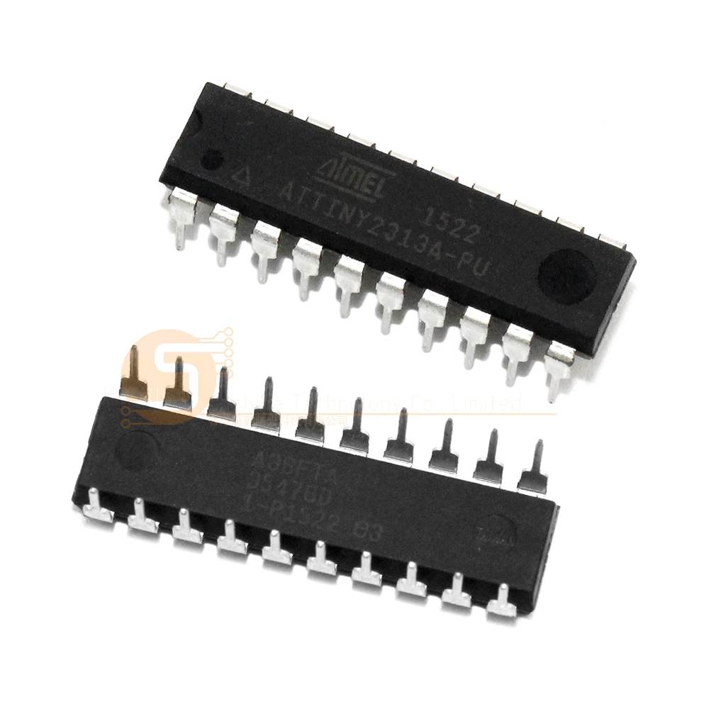 2PCS ATTINY2313 Original ATTINY2313A-PU Microcontroler ATtiny23 Series Dip20 Chip ATTINY2313A-PU Dip-20 ATTINY2313A PU