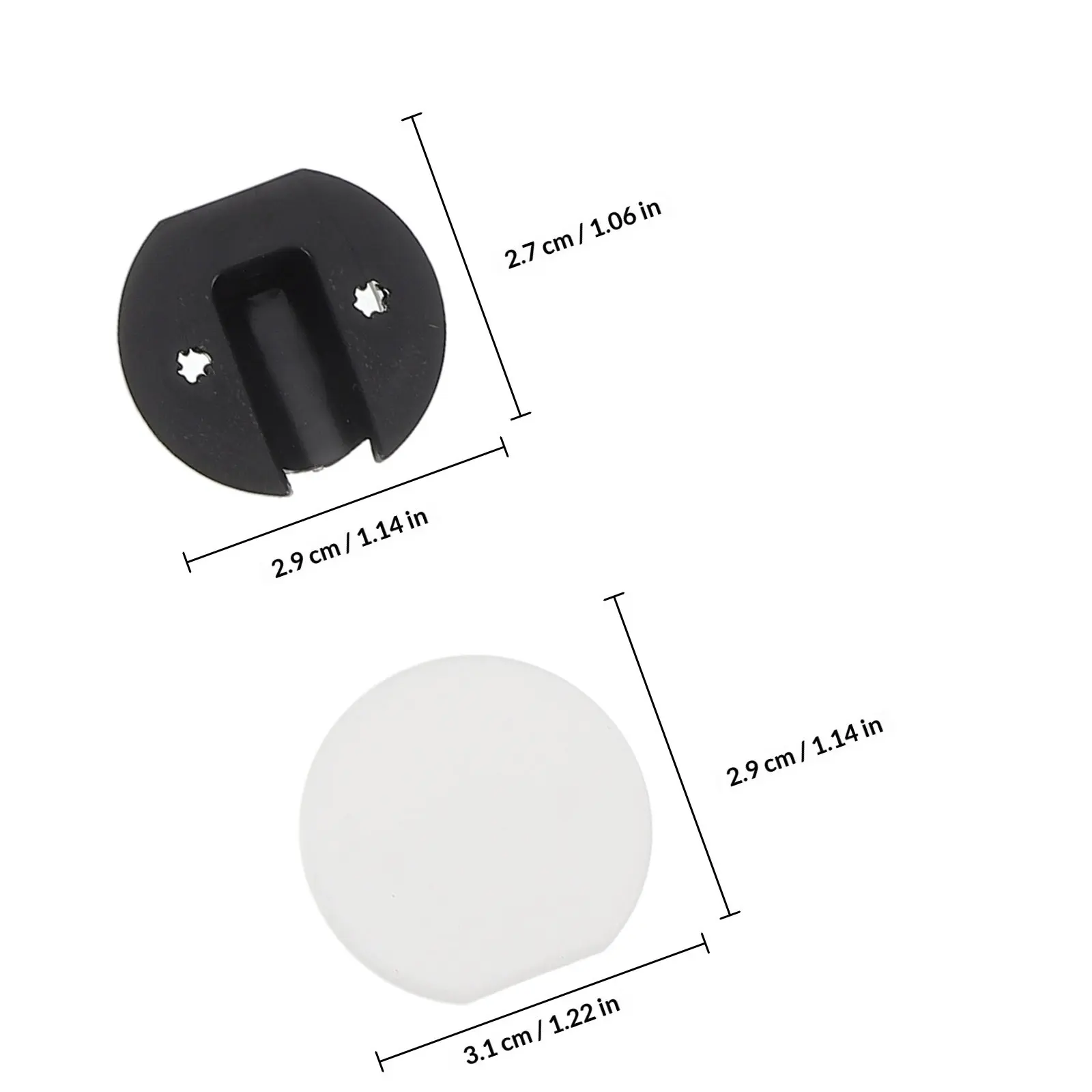 10Sets Furniture Connectors Round Pin Buckle Style Stable Sectional Sofa Couch Hardware Accessories Small Round Connectors