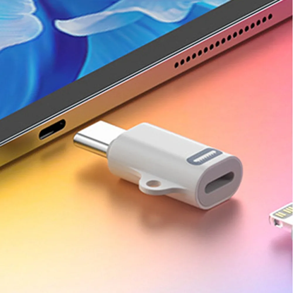 

IOS To Type-C IOS To Type-C Converter Fast Charging Phone Adapter IOS To USB C Adapter Converter Mini USB C Male Converter