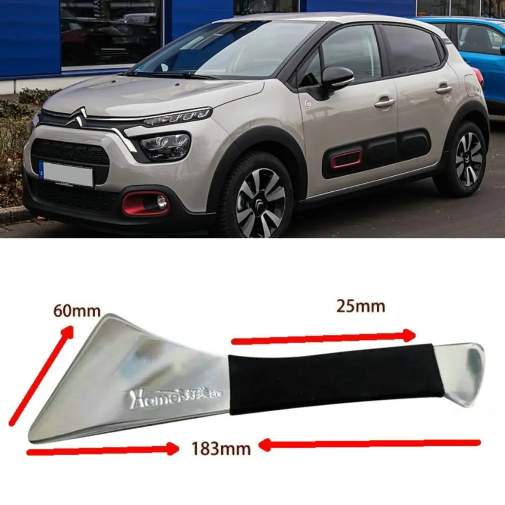 Interior Trim Tool Stainless Steel Car Trim Removal Tool Kit for citroen c4 c5 c3 C1 C2 C6 C8 BERLINGO C-CROSSER C-ELYSEE