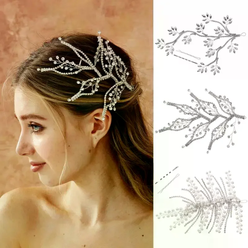 

Crystal Rhinestone Hair Comb | Handmade Wedding Accessory for Bridal Headwear