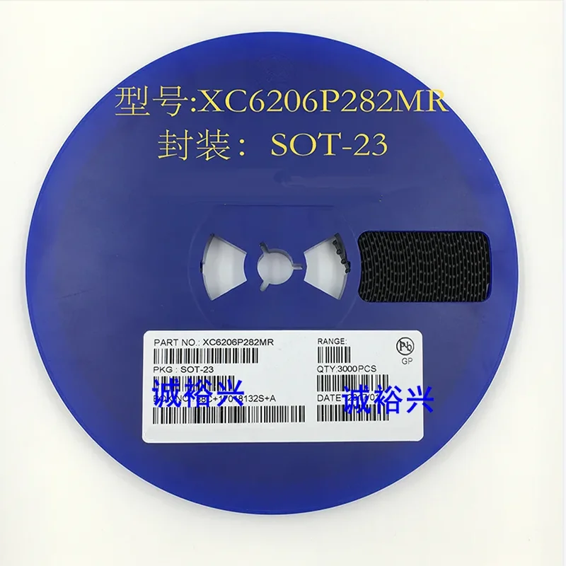 XC6206P282MR 65X5 SOT-23，3000PCS，LDO,Diode