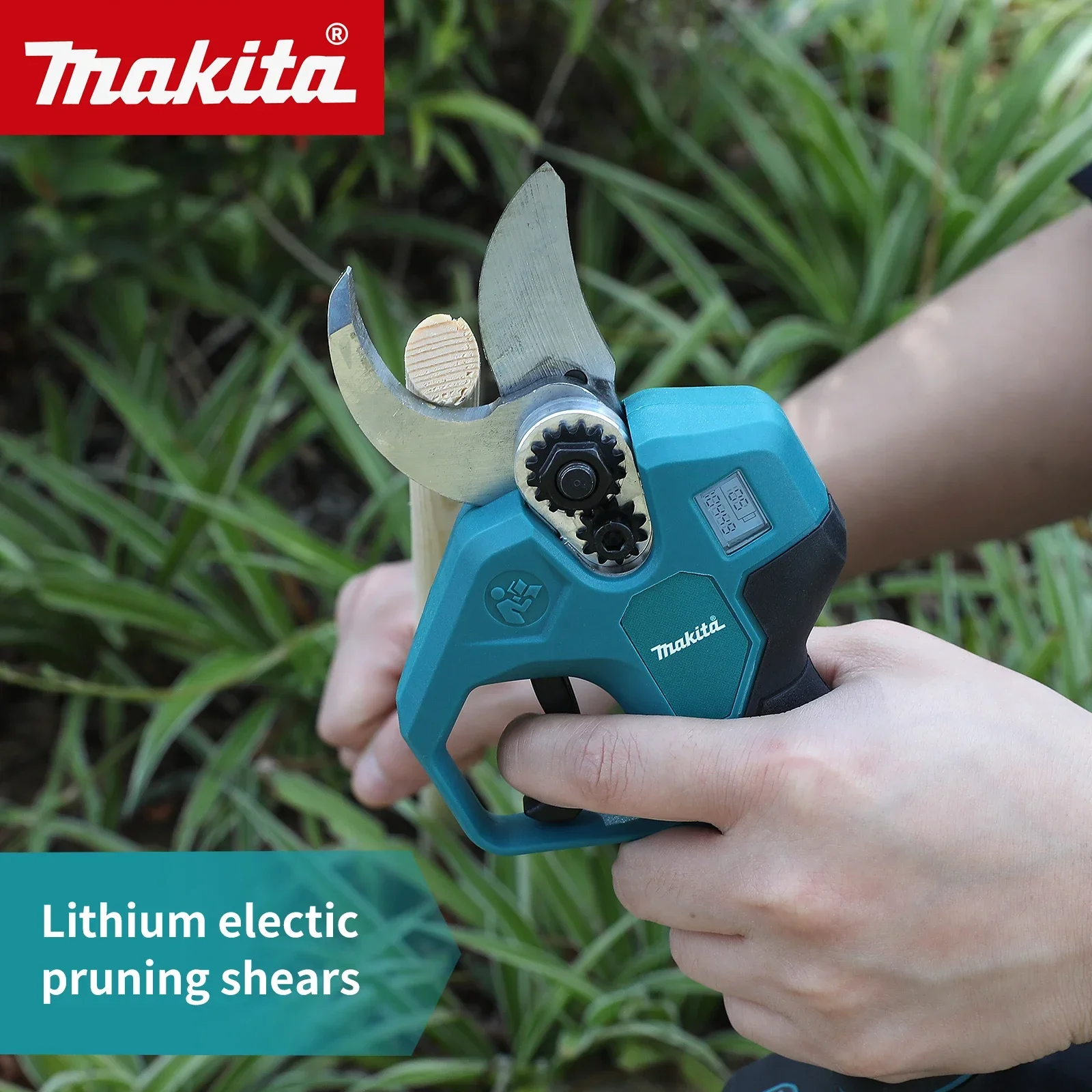 Tesouras de poda sem fio sem escova Makita 18V: a ferramenta ideal para aparar árvores frutíferas e galhos precisos e sem esforço no seu jardim
