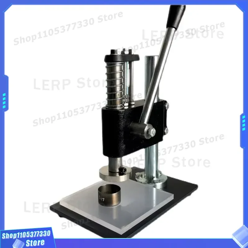 Laboratory Drilling Machine Sampler for Long Flat Round Hole Airplane Butterfly Love Square Shape Punching Tool Kit Square