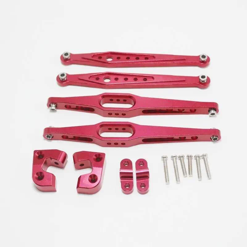 

Wltoys 12428 12423 12428-A/B/C Запасные части для радиоуправляемых автомобилей Обновление металлического комплекта уязвимости основной балки заднего моста