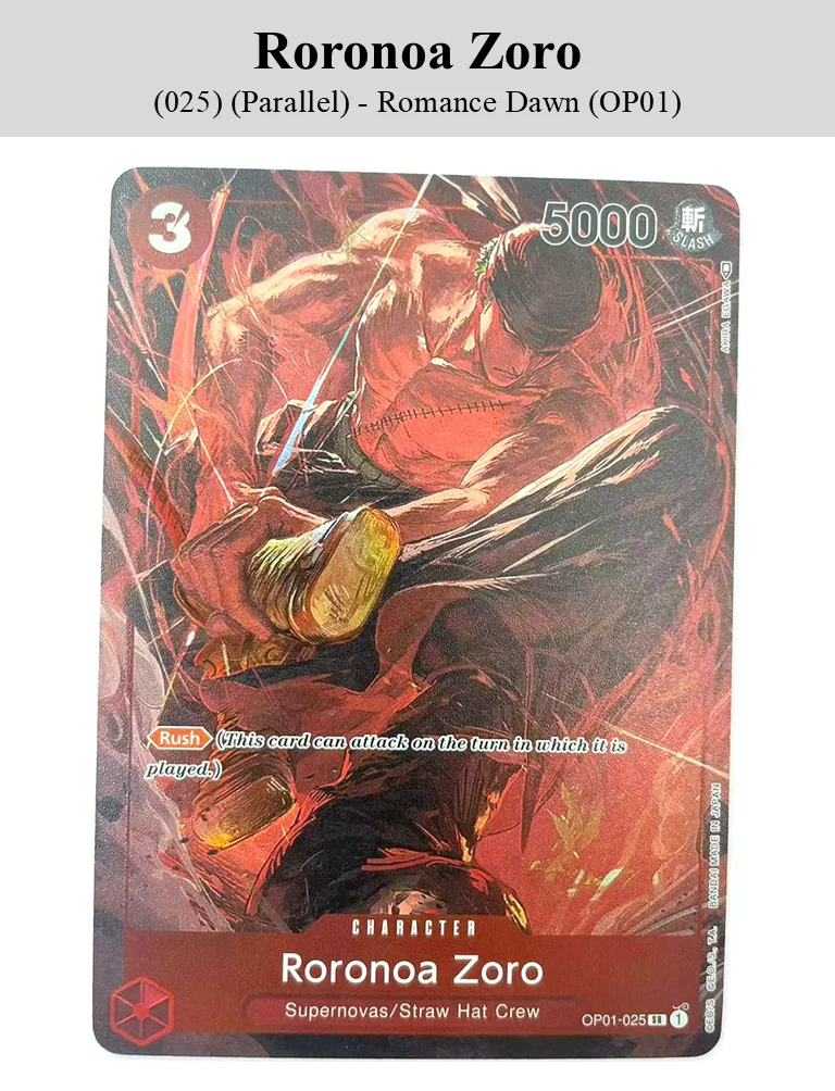 OPCG: مجموعة أجنحة القراصنة الملك - مجموعة مانغا زورو وسانجي ألت آرت الموازية |   اللغة الإنجليزية TCG #5