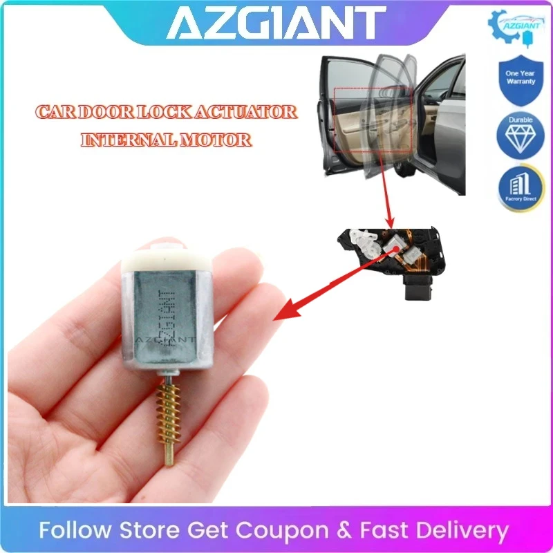 

AZGIANT DC Car Side Door Lock DC Motor 12V Replacement For 2006-2010 Hyundai Elantra MK4 Interior Accessories