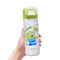 Disney Elsa Princess Mickey Cartoon Water Cup Bottle Thermos Cute Stainless Steel Student Portable Drinking Water Cup 450ML
