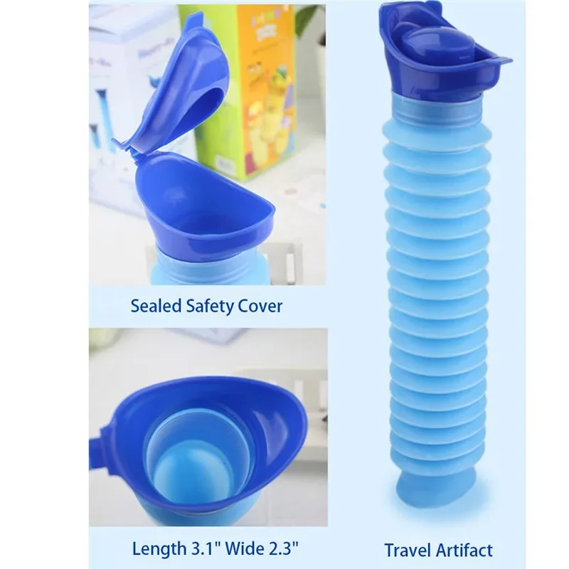 Universal Car Emergency Urinal Tool Outdoor Portable Reusable Mini Toilet For Travel Camp Hiking Potty Children Training Tools