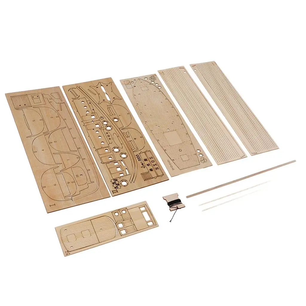 DIY 조립 낚시 보트 3D 나무 퍼즐 모델 건축 어린이