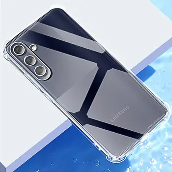 Nárazuvzdorný kryt na telefon pro Samsung M54 M34 M14 5g M04 M53 M23 M13 5G 4G Průhledný čirý silikonový měkký TPU kryt na Galaxy Zadní kryt 10 nejlepší prodej případ M13 - №9