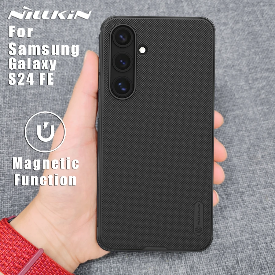 Чехол Nillkin для Samsung Galaxy S24 FE 5G Frosted Pro Magnetic Adapt Magsafe Matte Full Back Cover