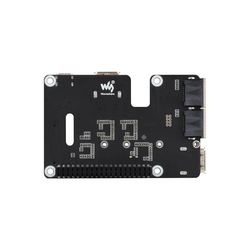 PCIe To USB 3.2 Gen1 / 2.5G ETH / M.2 NVMe Adapter For Raspberry Pi 5 Supports NVMe Protocol M.2 Solid State Drive view 2