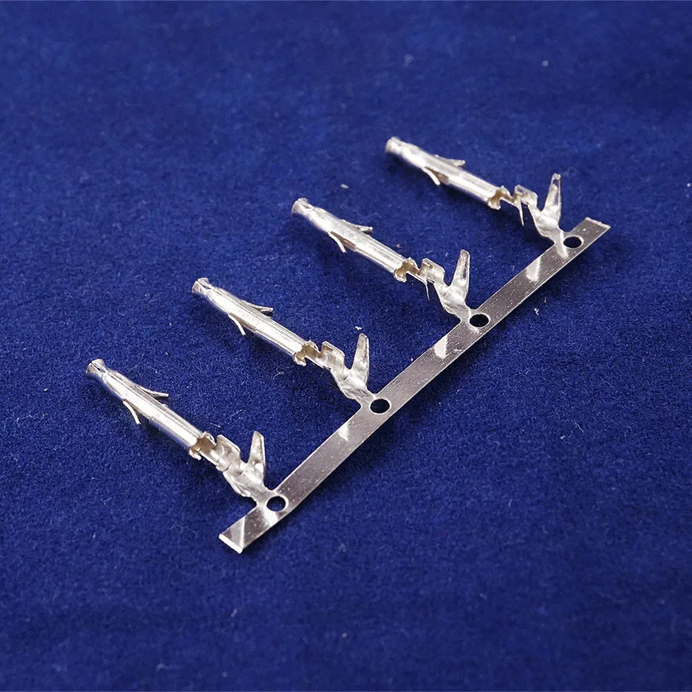 

20pcs Female Terminal Socket Contact Tin Crimp 18-22 AWG Stamped Connector FL 4.14 mm 0.163" Mini Universal Mate-N-Lok 770988-1