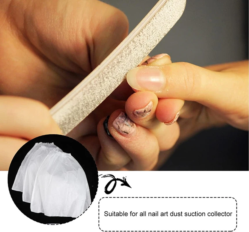 Nail Dust Collector Universal Vacuum Cleaner Replacement Bag Nail Art Vacuum Bag Cleaning Dust Tool Suitable for Beauty Salon view 2