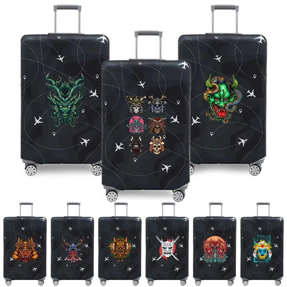 Luggage Protective Cover Stretch Fabric Luggage Protective Covers Dust Cover Anti-Scratch Suitcase Covers Monster Pattern Series