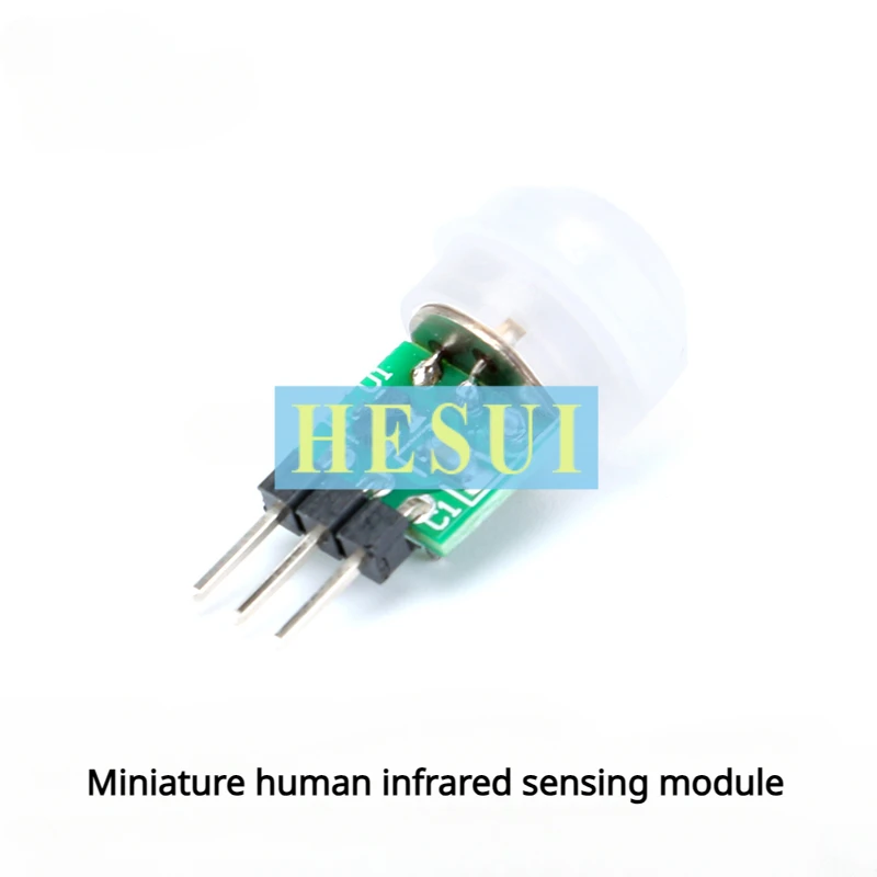 Miniature human body infrared sensing module PIR infrared pyroelectric induction switch probe