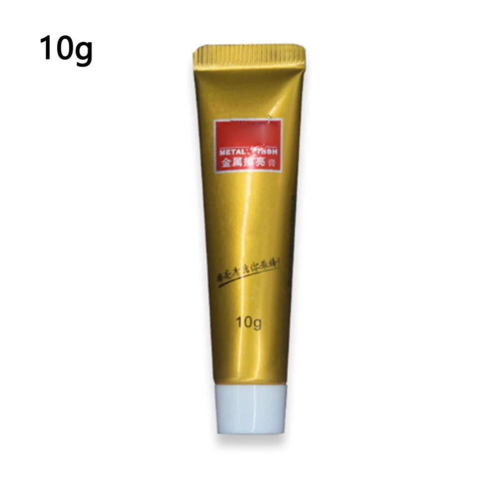 Crema lucidante per metalli Crema detergente multipla Rimozione ruggine Cera lucidante Pasta lucidante per specchi ceramica in acciaio inossidabile 5/10/15g