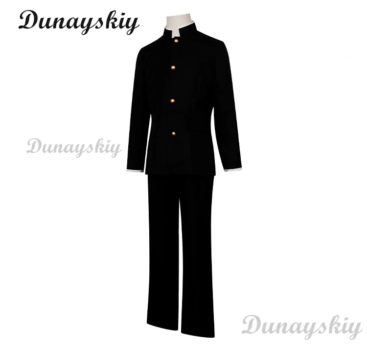 Shop1104340175 متجر Dandadan Ken Takakura Okarun play tume قناع شعر مستعار Okarun Powers أسود أحمر غطاء الوجه نظارات