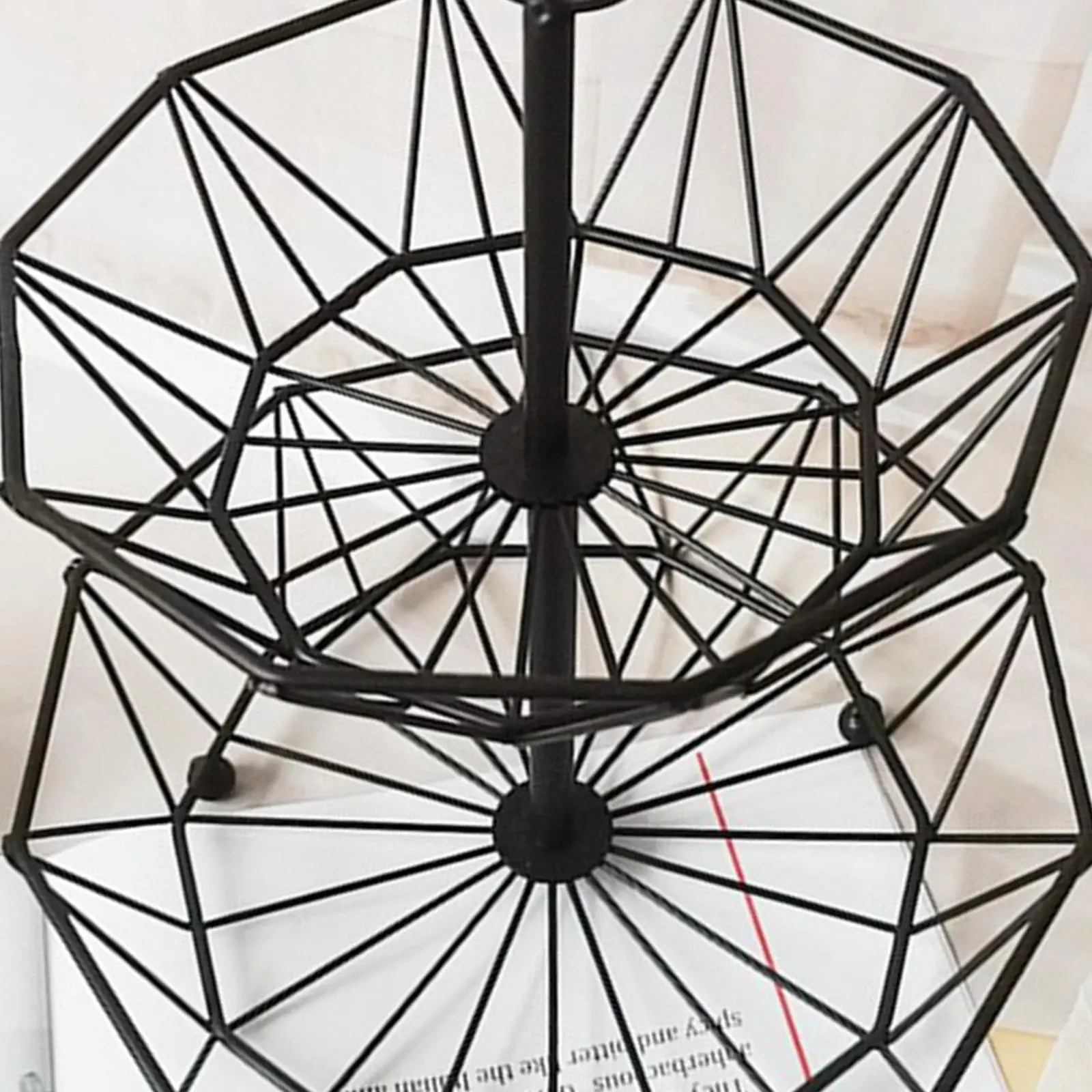 Wrought Iron Fruit Storage Basket Fruit Bowl Rack Vintage for Dining Room