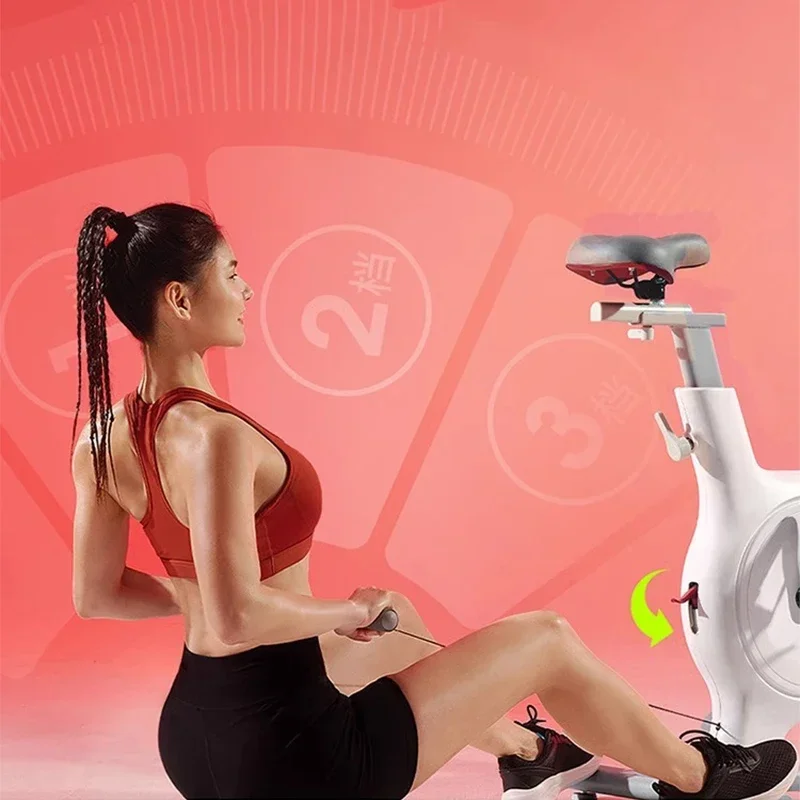 M2-T Power Spinning Bike Home Fitness Exercise Weight Loss Equipment Silent Dynamic Bike 120KG Load-bearing