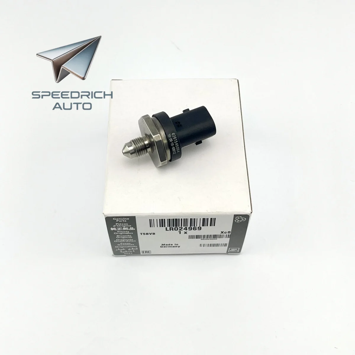 LR024969 C2Z21970 Sensor - Fuel Injector Pressure for Jaguar F-PACE XE RANGE XJ XF, Land Rover Freelander 2 DISCOVERY SPORT