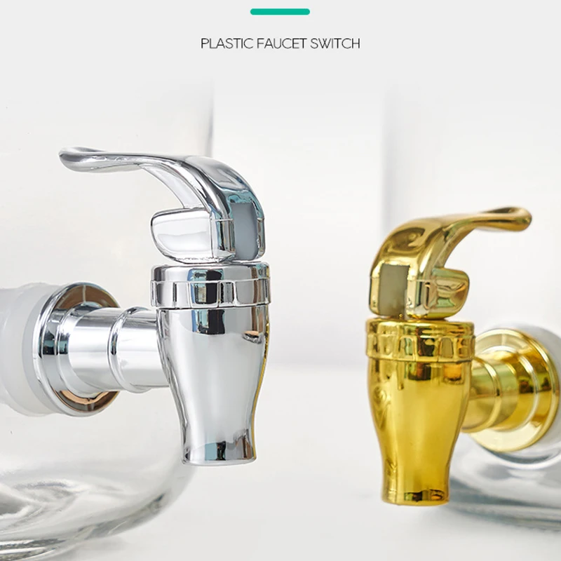 16mm Wine Valve Water Dispenser Switch Tap Glass Wine Bottle Plastic Faucet Jar Wine  Water Tank Faucet With Filter