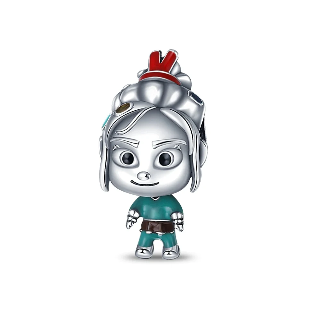 2026 New Princess Mermaid 925 Sterling Silver Cute Cartoon Character Beads Charms for Bracelets & Necklaces DIY Jewelry Gifts view 4
