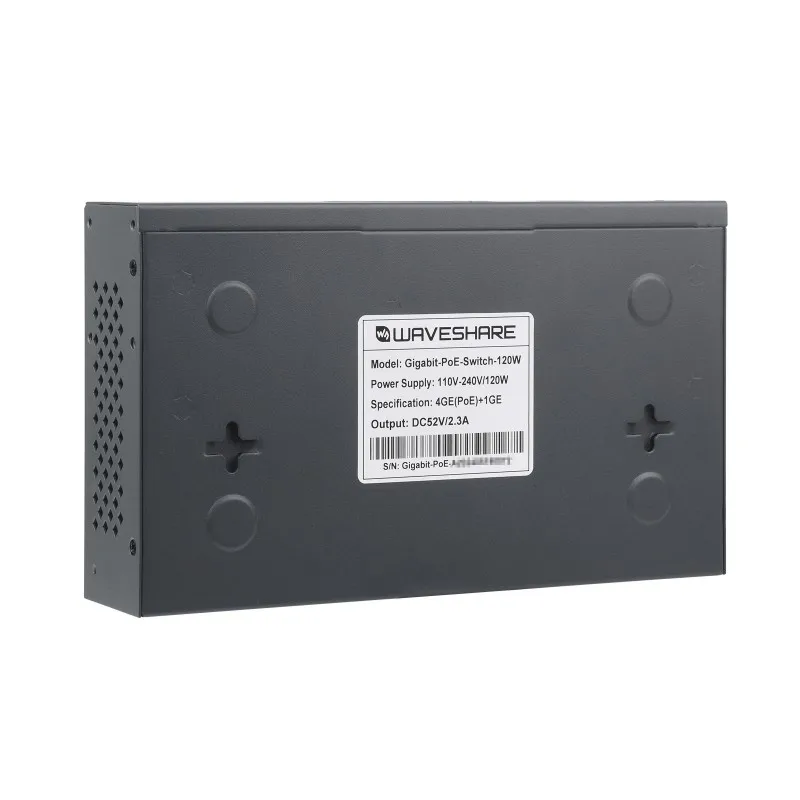 

Коммутатор Gigabit Ethernet PoE мощностью 120 Вт, 4 порта PoE+, до 30 Вт на порт, совместимый с 802.3af/at, безвентиляторный дизайн, высокоскоростной порт Ethernet