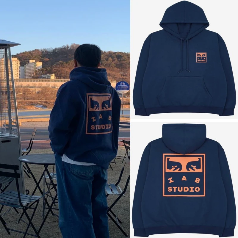 

Trendy Printed Letter Loose Crew Neck Hooded Fleece Sweatshirt for Men and Women, Couples