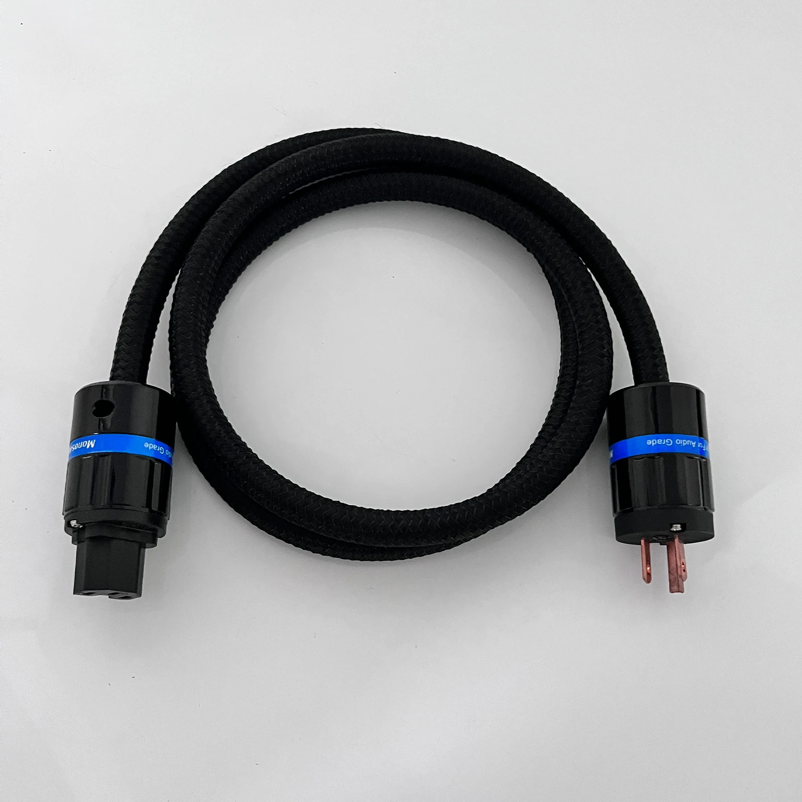HiFi Audio Preffair AC-Stromkabel mit US/EU/UK-Version Steckern C15 Buchsen für Leistungsverstärker-Lautsprecher – Detail 9