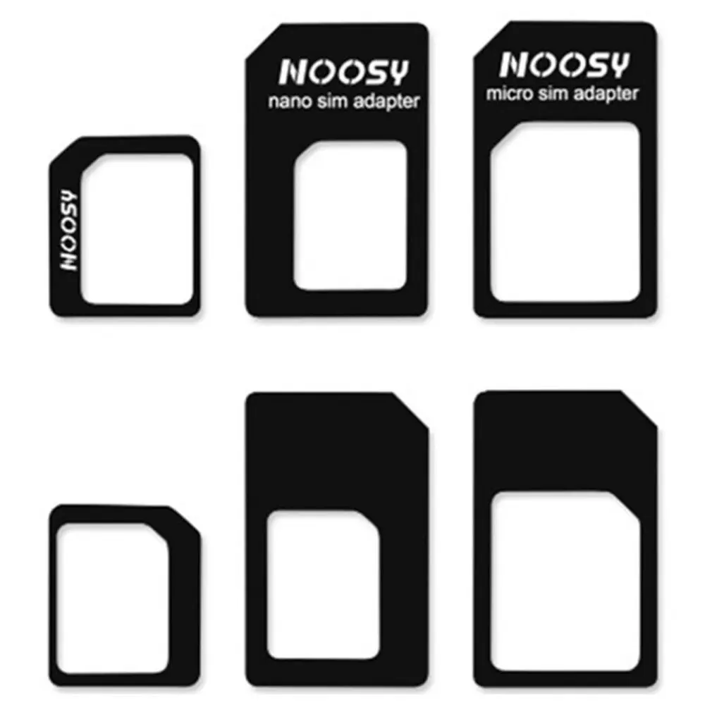 나노 심카드-마이크로 심카드, 표준 심카드 어댑터 변환기, 휴대폰 액세서리, 도매, 3 in 1