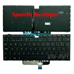 D15 Spanish Backlit Keyboard For Huawei MateBook D14 D15 BohL-WFP9 Bob-WAE9P Boh-WAQ9R Boh-WAQ9L Magicbook 15 SP