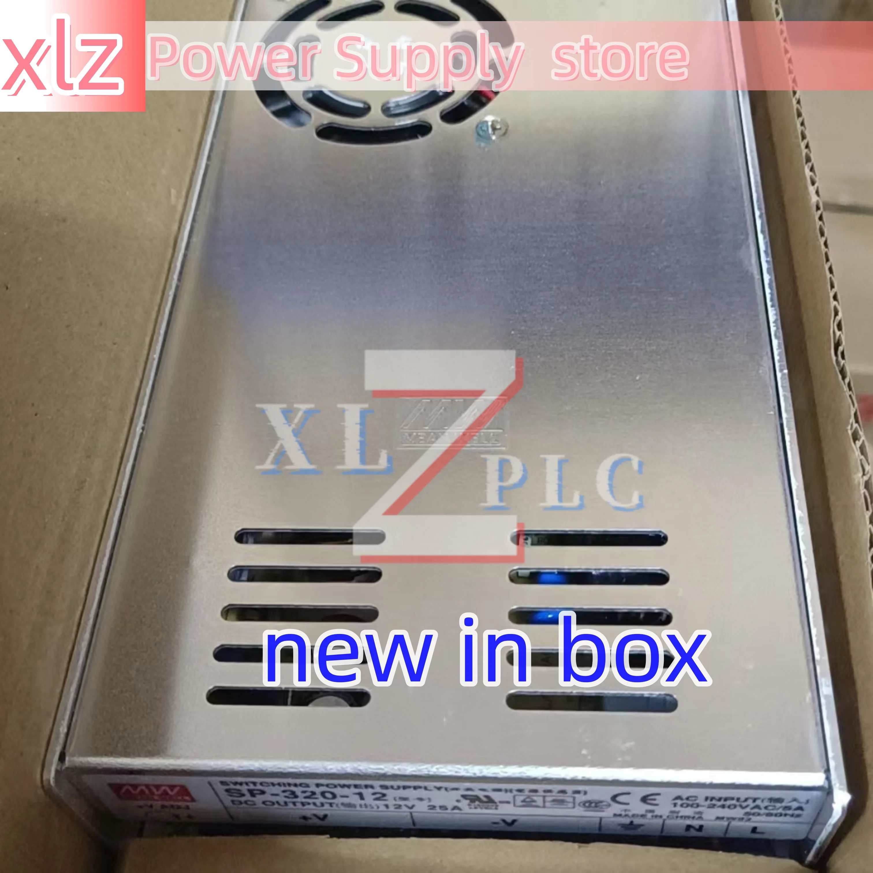 SP-320 320W MW 단일 출력 PFC 기능  SP-320-12  SP-320-24 전원 공급 장치